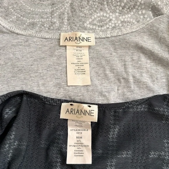 ARIANNE Women Tank Tops, Lace, Size Medium, Set of 2 - Picture 4 of 4